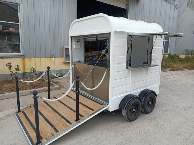 horse box trailer for mobile food